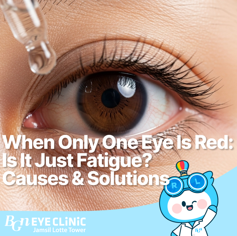 When Only One Eye Is Red: Is It Just Fatigue? Causes & Solutions
